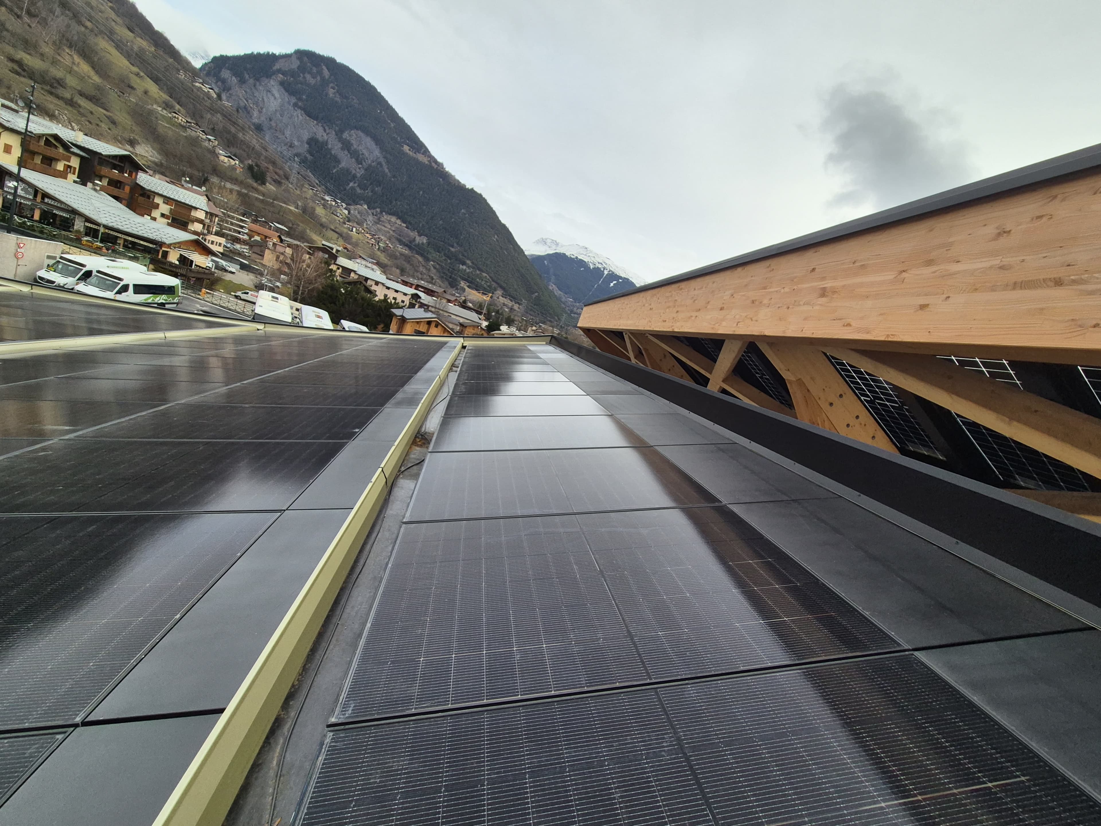 Installation photovoltaïque Aeroterm — projet 06