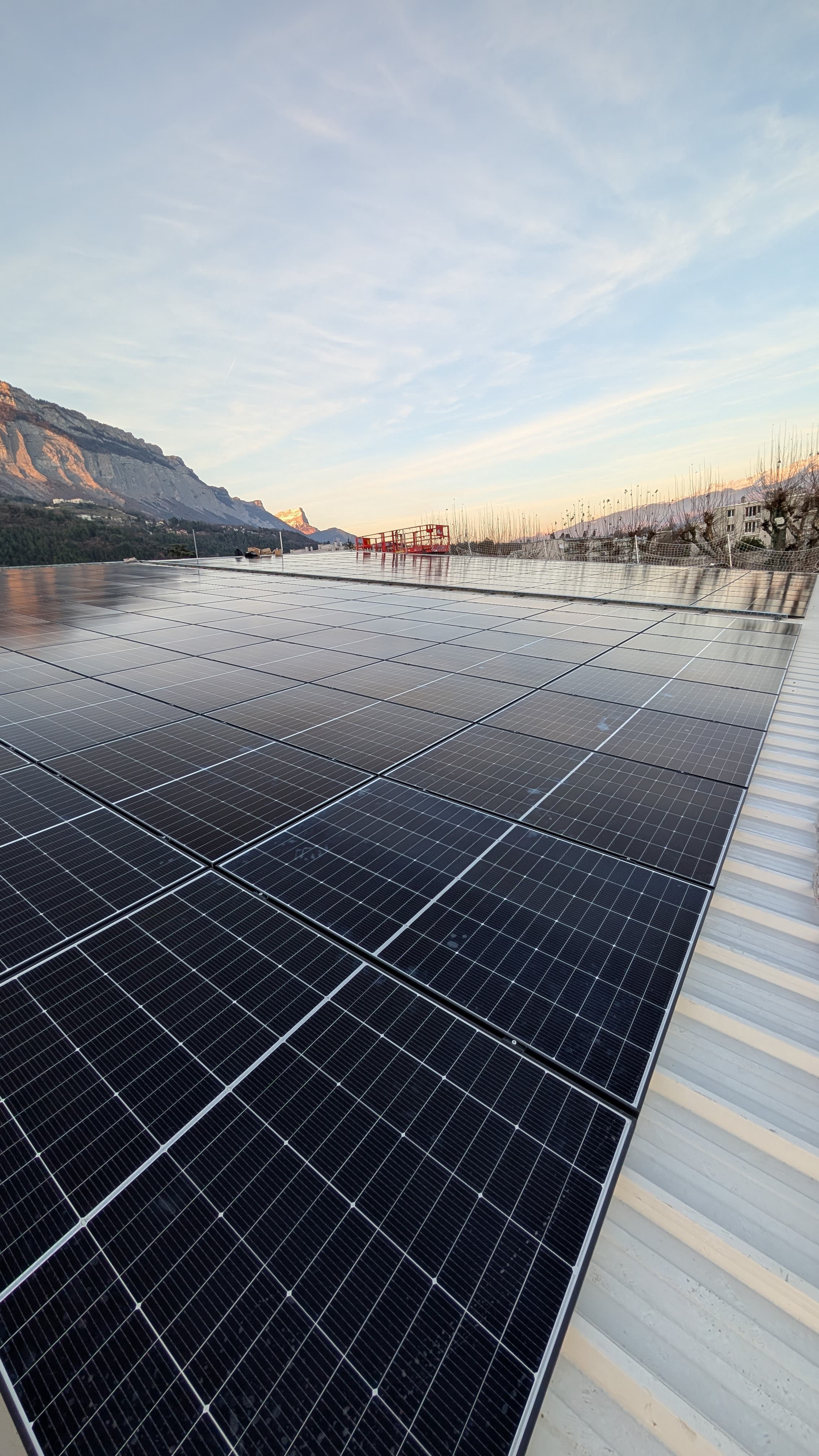 Installation photovoltaïque Aeroterm — projet 08