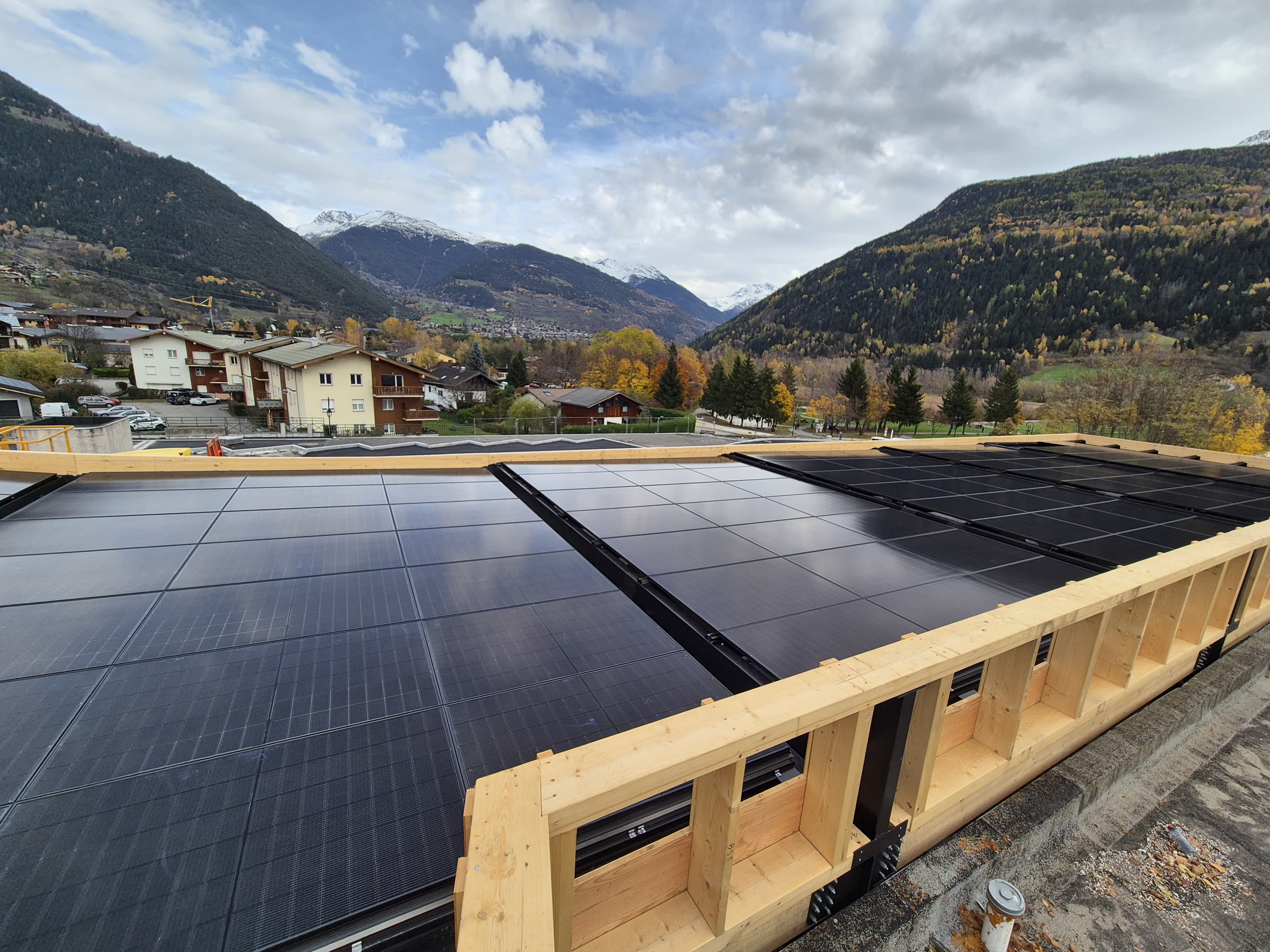 Installation photovoltaïque Aeroterm — projet 11