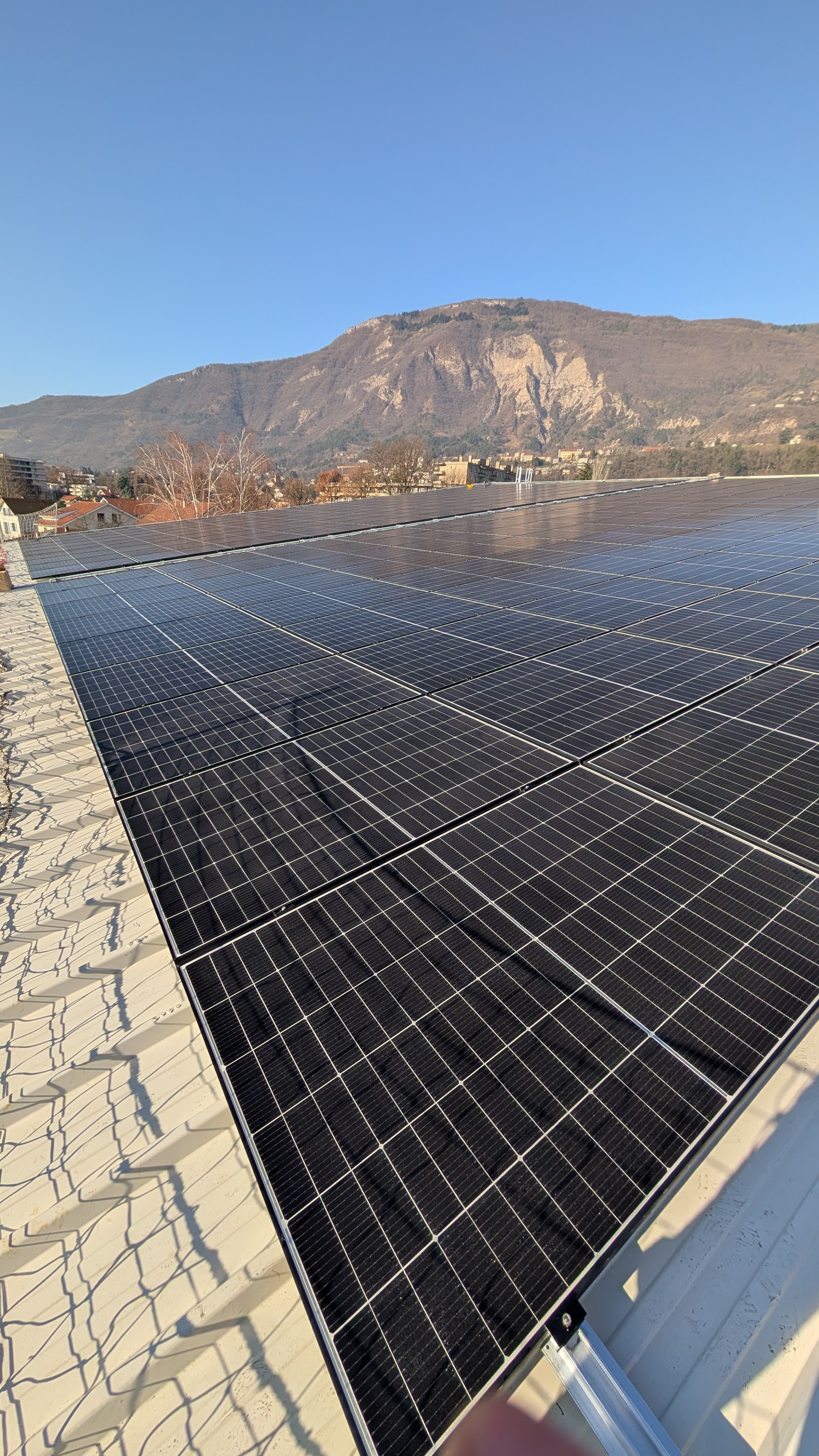 Installation photovoltaïque Aeroterm — projet 12