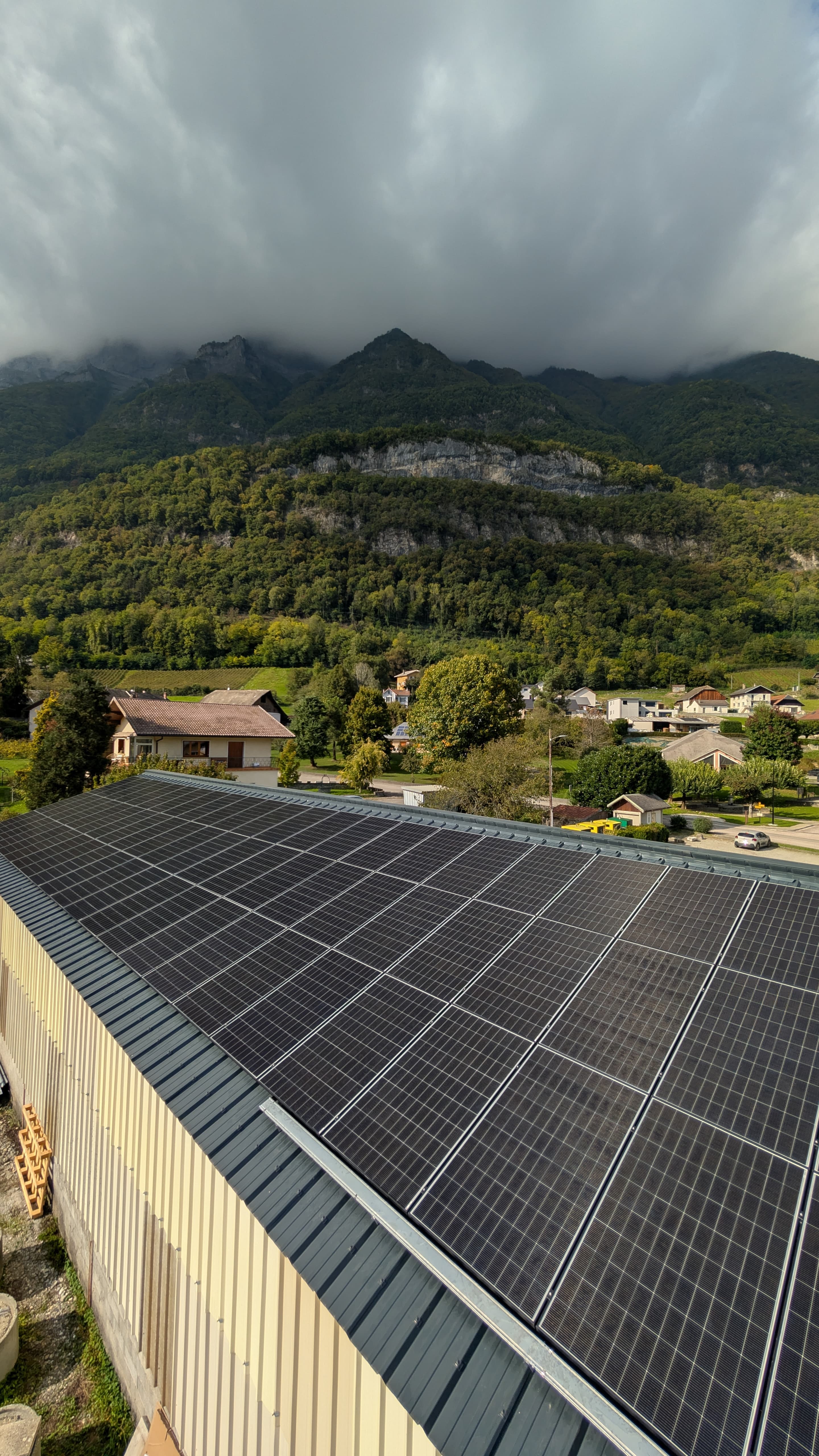 Installation photovoltaïque Aeroterm — projet 13