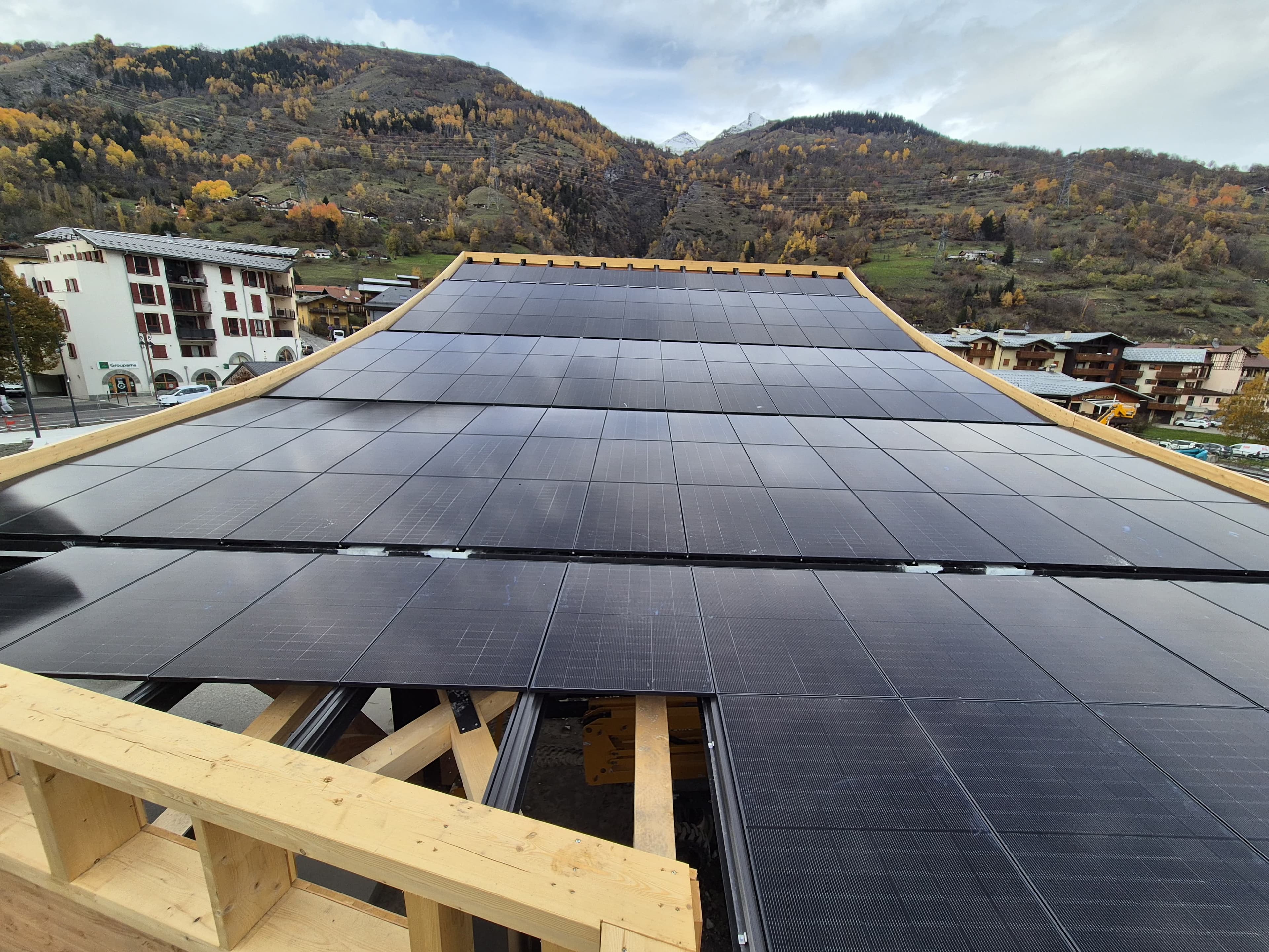 Installation photovoltaïque Aeroterm — projet 14