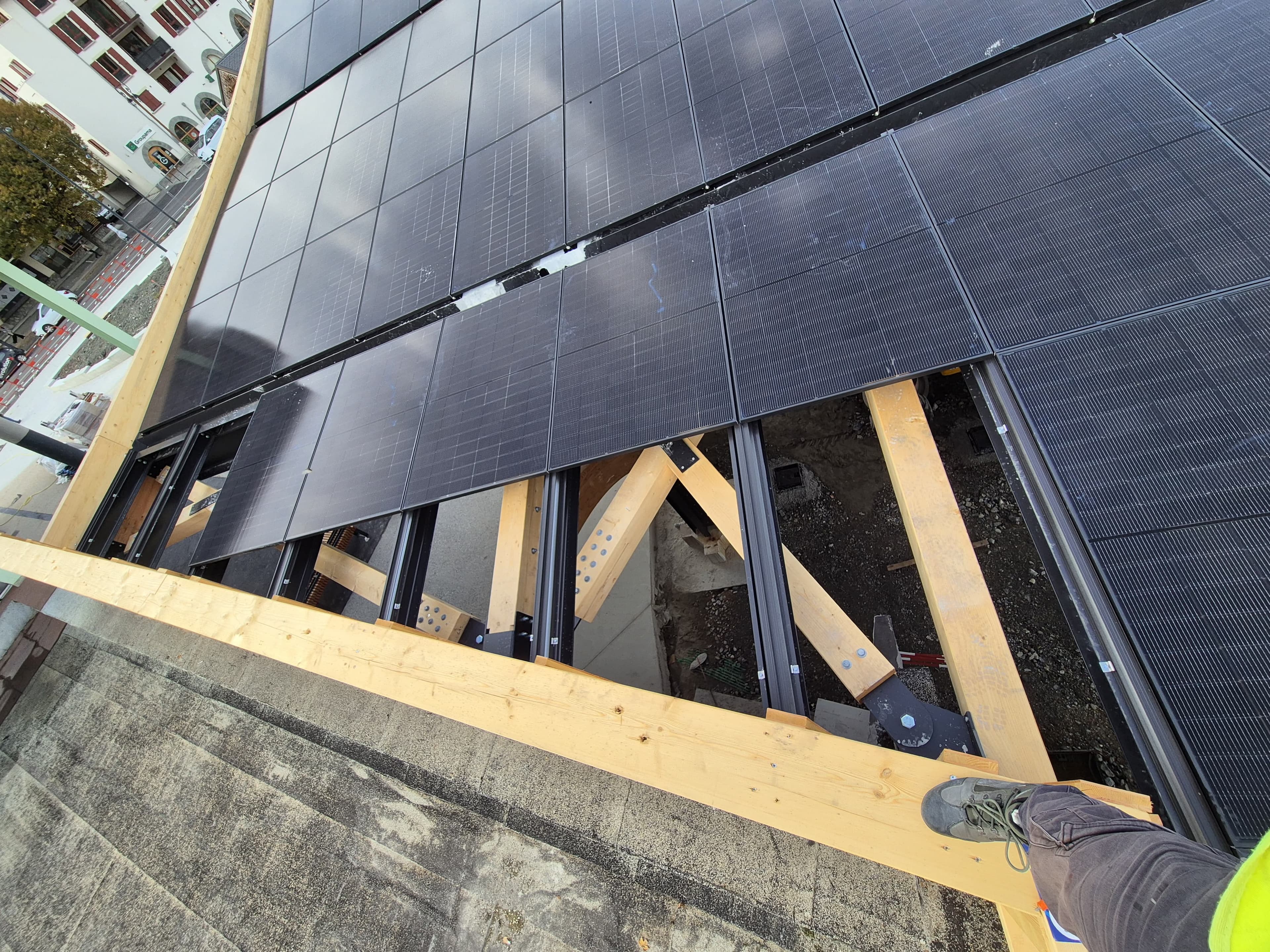 Installation photovoltaïque Aeroterm — projet 17