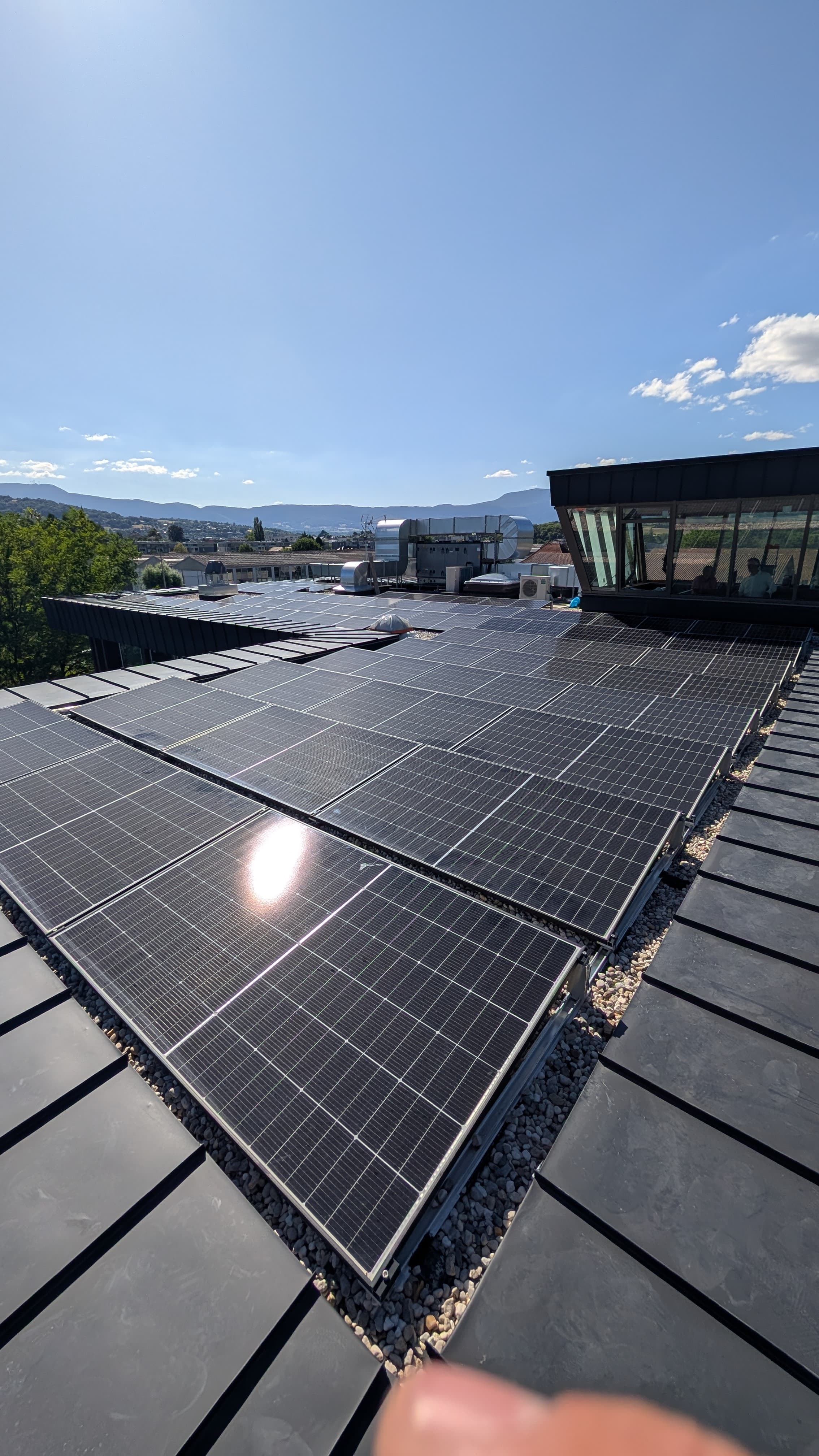 Installation photovoltaïque Aeroterm — projet 21