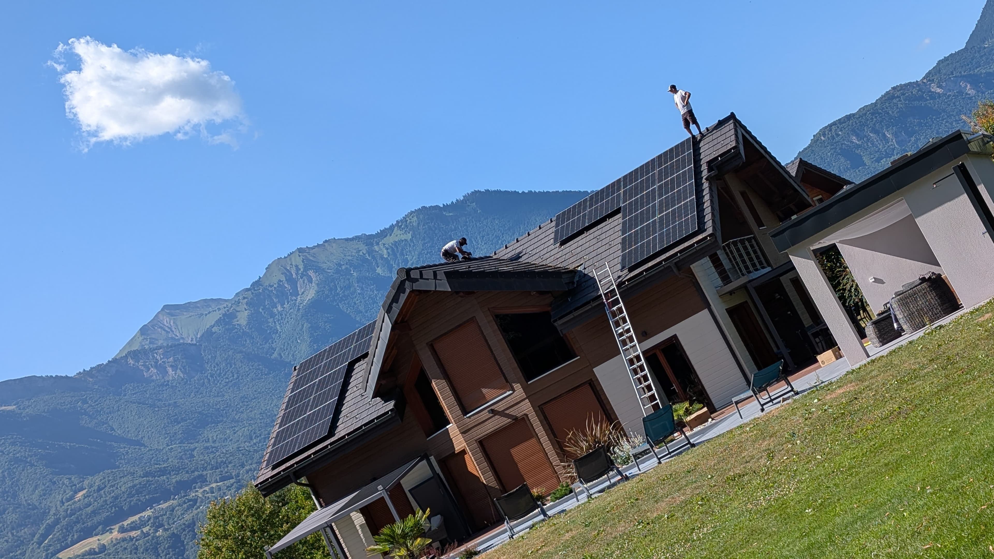 Installation photovoltaïque Aeroterm — projet 22