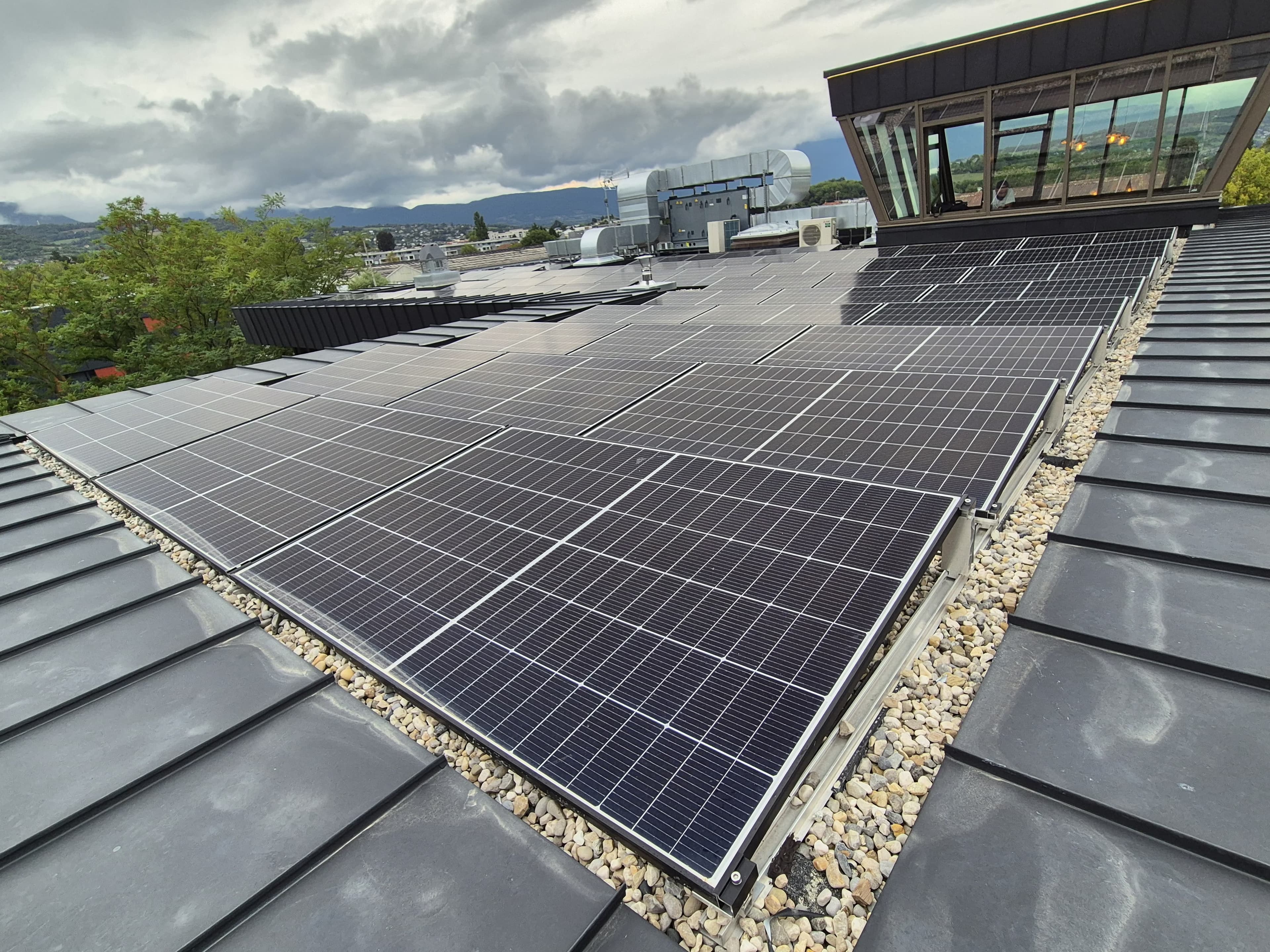 Installation photovoltaïque Aeroterm — projet 23