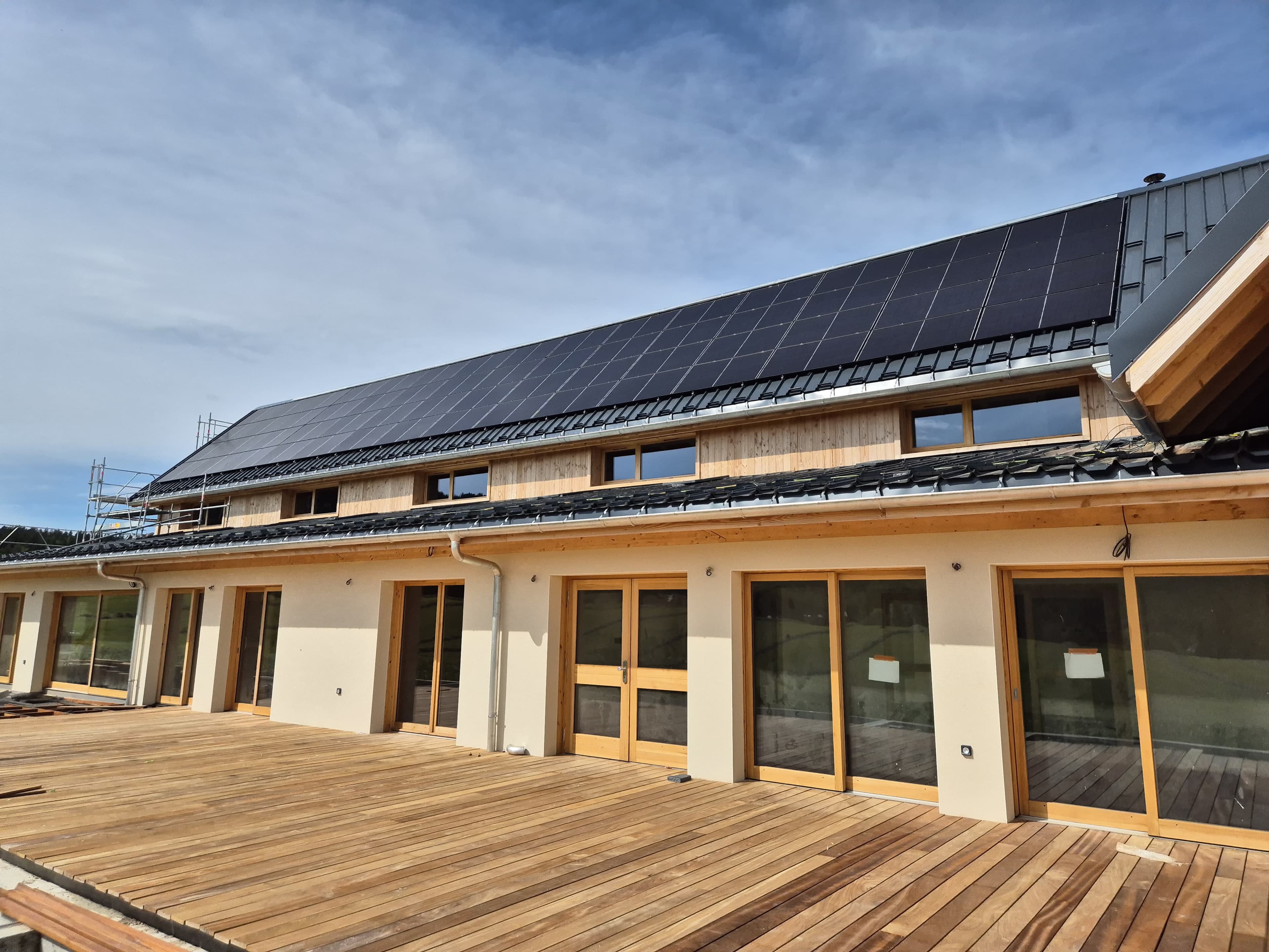 Installation photovoltaïque Aeroterm — projet 28